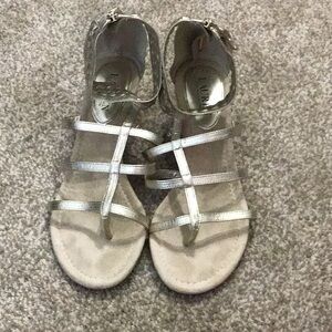 Ralph Lauren Gold Gladiator Sandals